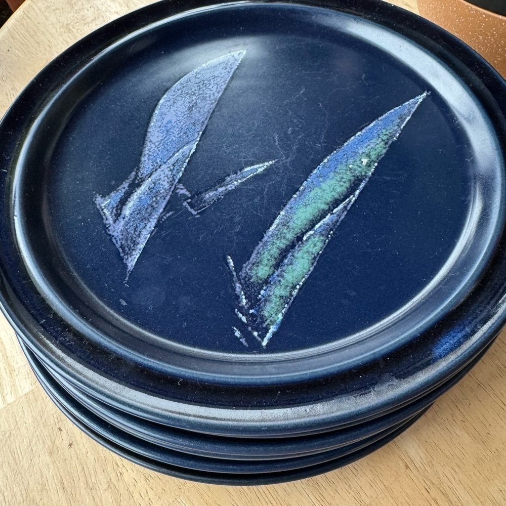 Set of 6 Noritake Primastone 10” Dinner Plates